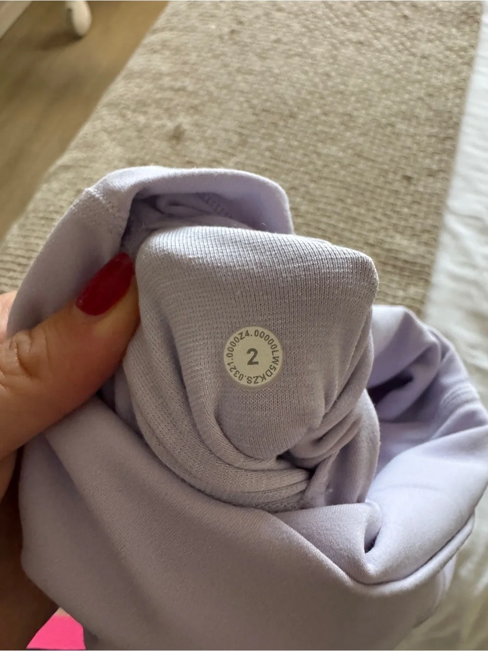 lululemon athletica Pale Lavender High-Rise Leggings